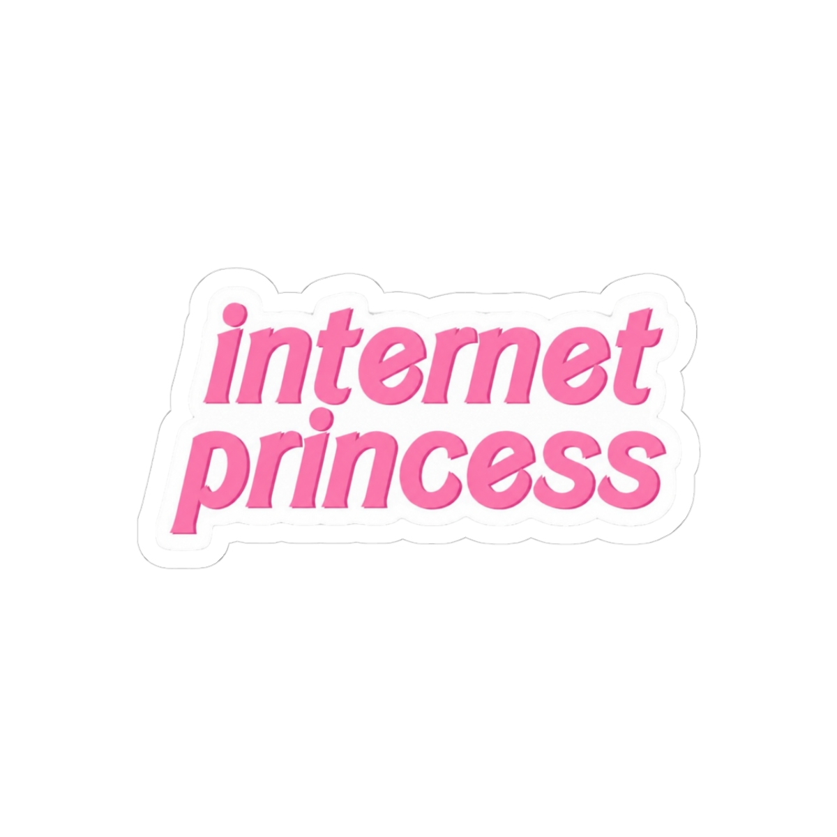 internet princess Sticker