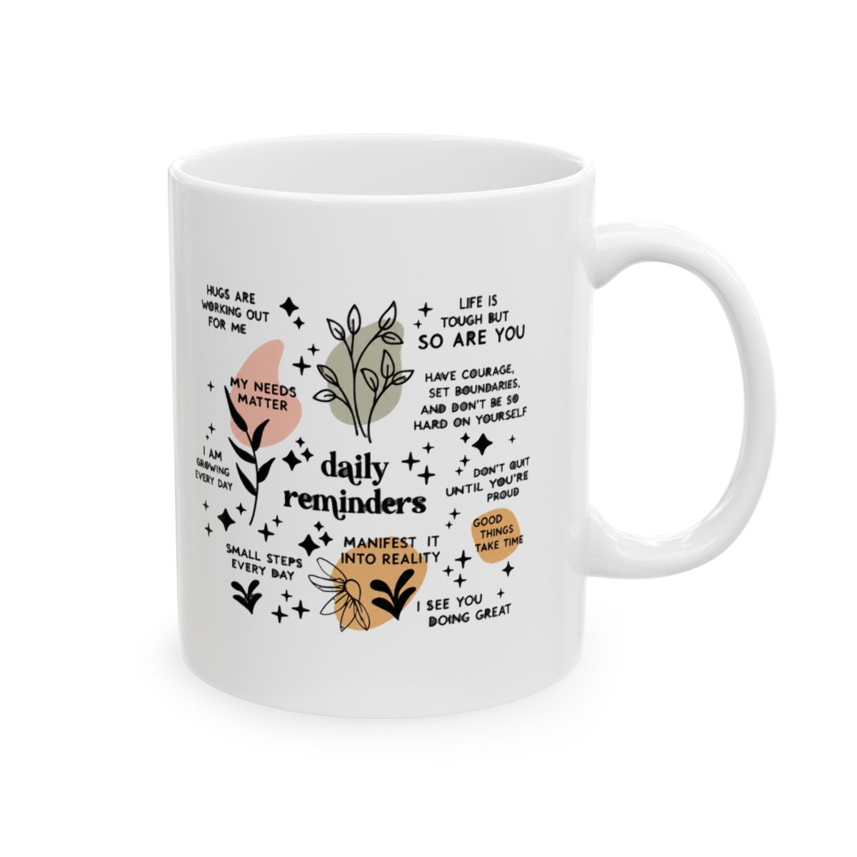 Daily Reminders Affirmation Mug