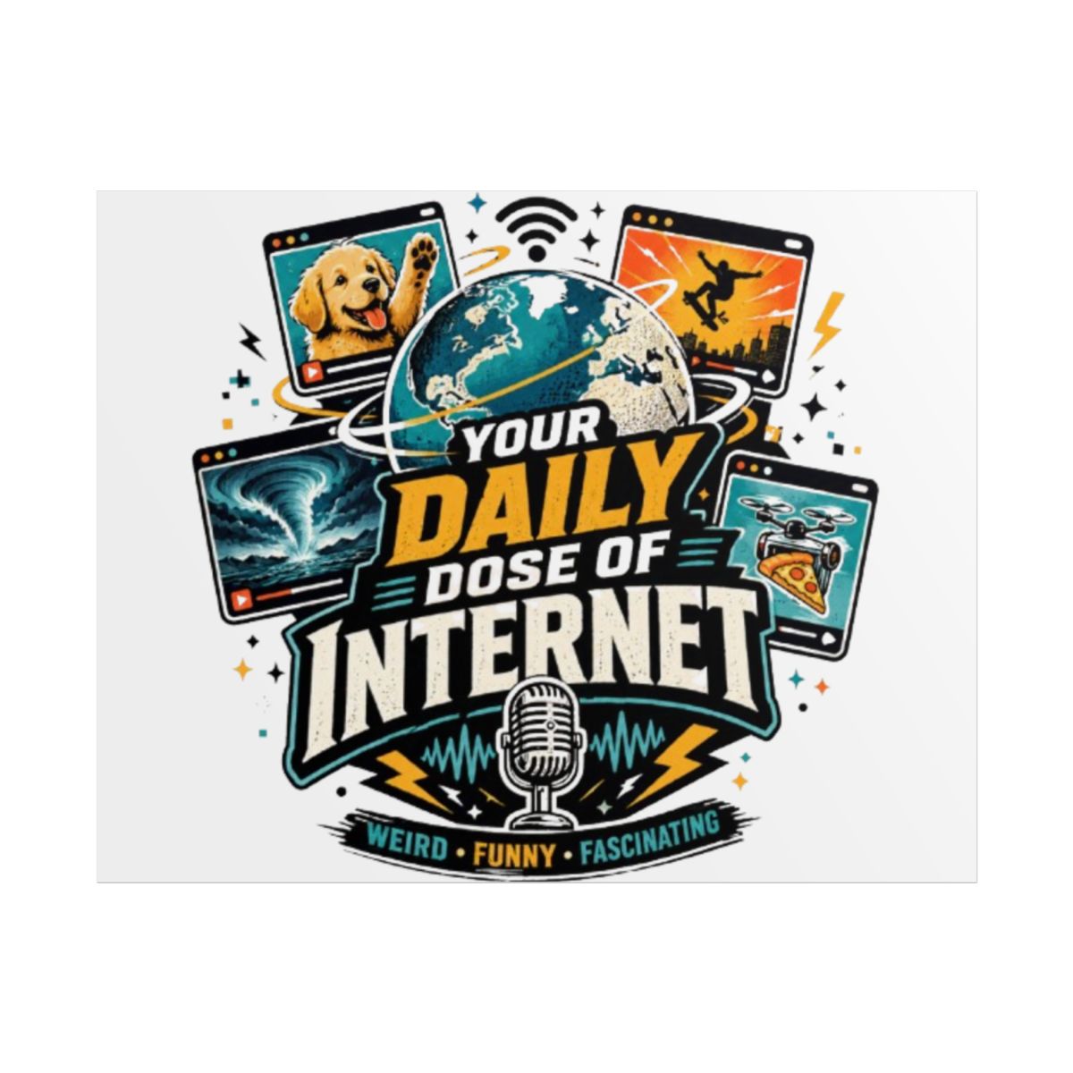 Daily Dose of Internet Rolled Poster
