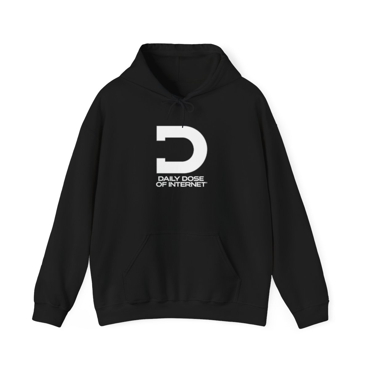 Daily Dose of Internet Logo Hoodie | Black Pullover | Daily Dose of Internet - Daily Dose of Internet official Hoodies merch